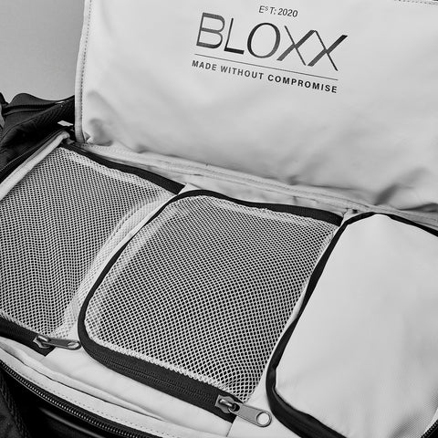BLOXX BACKPACK (BLACK/SILVER)