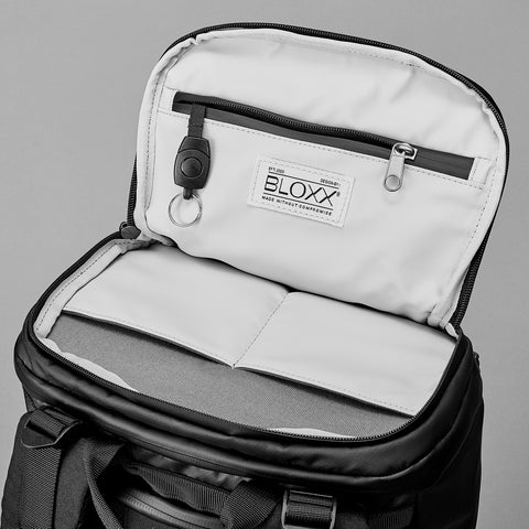 BLOXX BACKPACK (BLACK/SILVER)