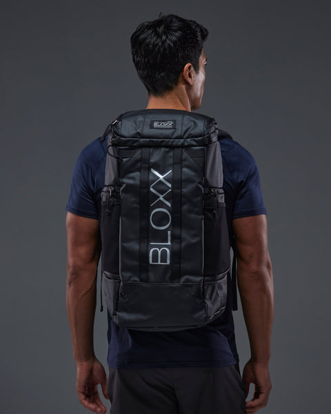 BLOXX BACKPACK (BLACK/SILVER)