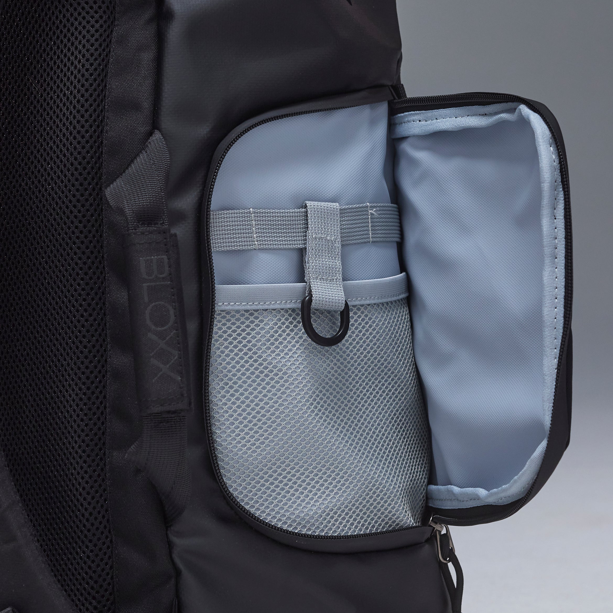 BLOXX BACKPACK (BLACK/SILVER) – bloxxbag