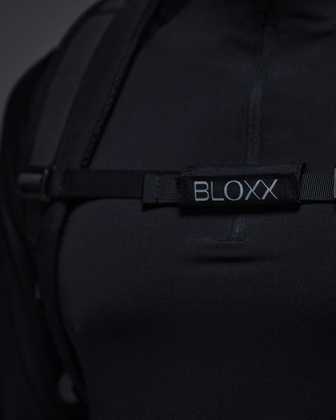 BLOXX BACKPACK (BLACK/SILVER)