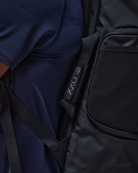 BLOXX BACKPACK (BLACK/SILVER)