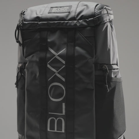 BLOXX BACKPACK (BLACK/SILVER)